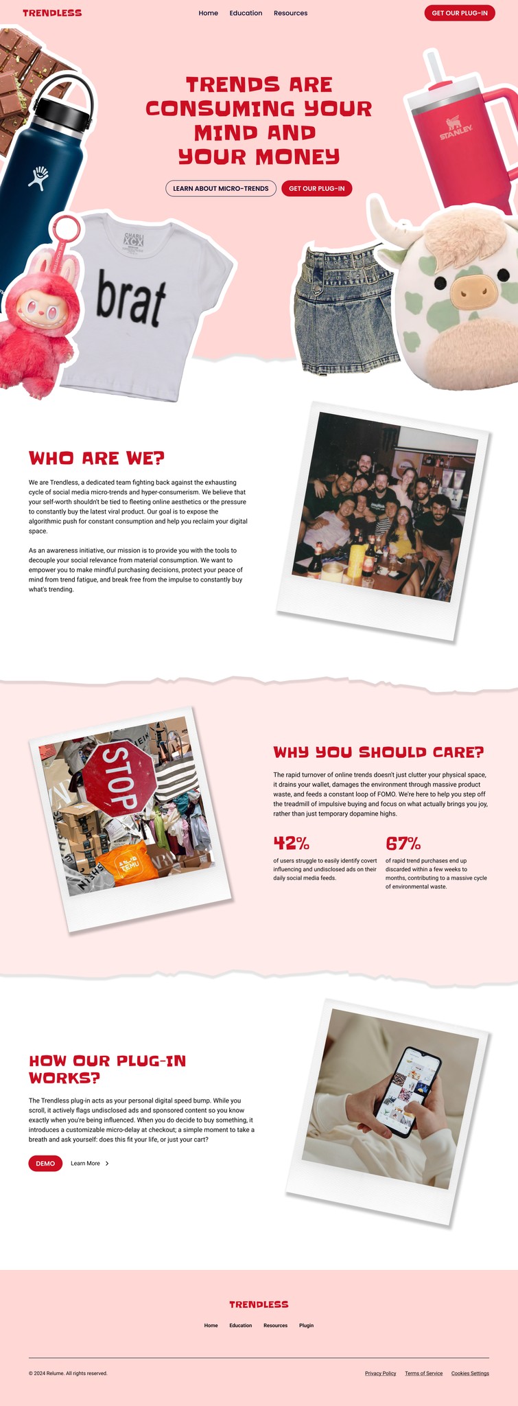 Trendless project presentation